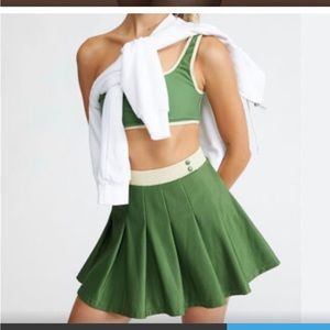 We wore what tennis skirt